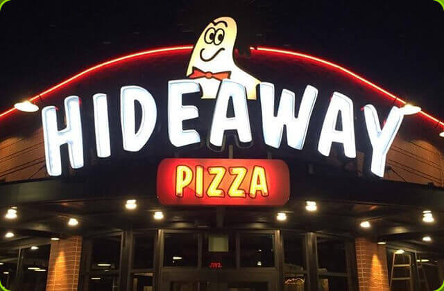 Hideaway Pizza Sign Package Hideaway Pizza Sign Package
